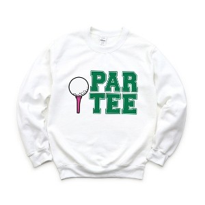 Simply Sage Market Women's Graphic Sweatshirt Golf Par Tee Varsity - 1 of 4