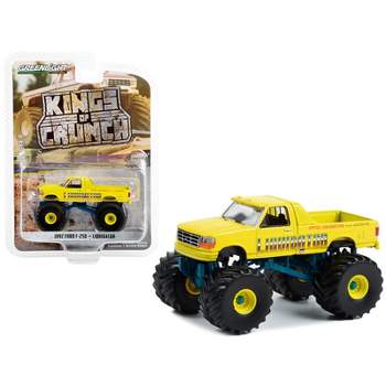 1992 Ford F-250 Monster Truck Yellow "Liquidator" "Kings of Crunch" Series 12 1/64 Diecast Model Car by Greenlight