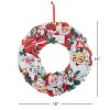 Mr. Christmas 18" Wooden Wreath - Vintage Santa Claus - 3 of 4