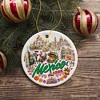 Colorful Traditional Mexico City Christmas Ornament, Cultural Mexican Christmas Gift and Travel Souvenir| OrnamentallyYou - 4 of 4