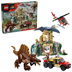LEGO Jurassic World Spinosaurus & Quetzalcoatlus Air Mission 76976 - 1 of 4