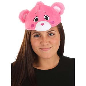 HalloweenCostumes.com    Cheer Bear Care Bears Plush Headband, Black/White/Pink - 1 of 3
