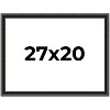 PosterPalooza | Antique Black Picture Frame - UV Acrylic, Backing Board, Hanging Hardware Included - 2 of 4