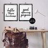 Stupell Industries Handsome & Gorgeous Greetings, 31" x 25" - 3 of 4