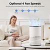 Mr Ironstone Air Purifier for Home Bedroom Large Room Covers Up to 960ft², True HEPA Filter Air Purifiers with Air Quality Monitor - 3 of 4