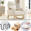 NicBex Accent Chair with High Backrest,Modern Rocking Chairs with 2 Side Pockets,Arm Chair for Bedroom,Reading Room - 4 of 4