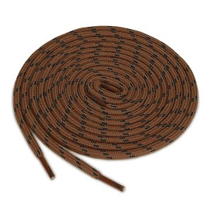 INSPIRE CHIC Core Non-slip Wear-resistant Round Shoelaces for Hiking Walking Shoes 3 Pairs - 1 of 4
