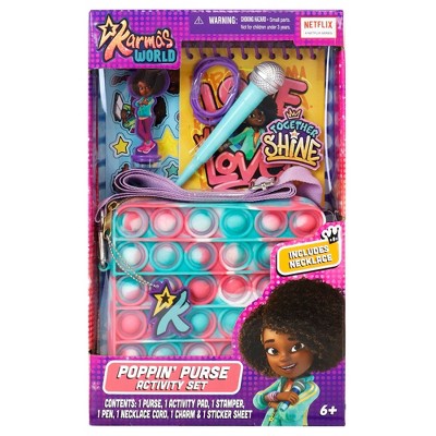 Poppin Purse Activity Set: Karma's World -  Popping Sensory Fun, Ages 6+
