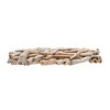 Beachcombers 9.5" Driftwood Twigs Clam Shell Shaped Decorative Wall Hanging Figurine - 3 of 4