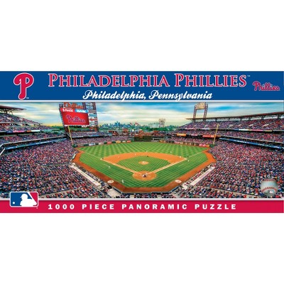 MasterPieces MLB Philadelphia Phillies 1000 Piece Stadium Panoramic Jigsaw Puzzle