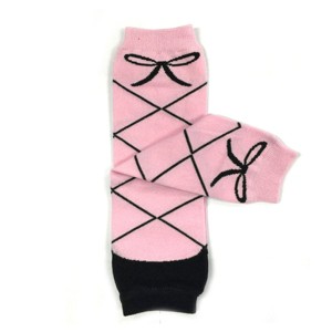 Wrapables Colorful Baby & Toddler Leg Warmers, Ballerina - 1 of 2