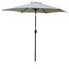 PAGED 9FT Patio Umbrella Modern Outdoor Market Umbrella with Tilt, Crank and 6 Ribs for Garden and Poolside, Base Not Included - 4 of 4