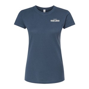 Women's - Star Wars - The Mandalorian Grogu Celestial Fitted Graphic T-Shirt - 1 of 3