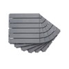 Aukfa 12x12" Interlocking Wood Deck Tiles - Waterproof Outdoor Flooring for Patio, Balcony, Pool - Easy DIY Anti Mold - 2 of 4