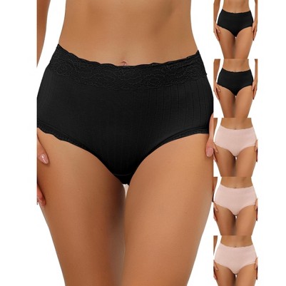 3 black 3 beige pink