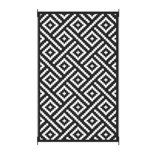 Abynow Geometric Diamond Outdoor Area Rug - 1 of 4