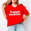 Simply Sage Market Happy Mama Puff Print Short Sleeve Tee - 2 of 4