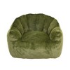 MAYEERTY Bean Bag Sofa Chair with Armrests High Density Foam Lazy Comfy for Adults Living Room Bedroom Reading - 3 of 4