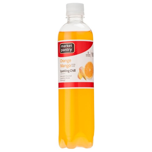 Orange Mango Sparkling Water 17 Fl Oz Bottle Market Pantry