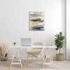 Stupell Industries Brown Blue Abstract Shapes Canvas Wall Art - 2 of 4