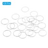Unique Bargains Jewelry Crafts Copper Versatile Earring Beading Hoop 30 Pcs - 3 of 4