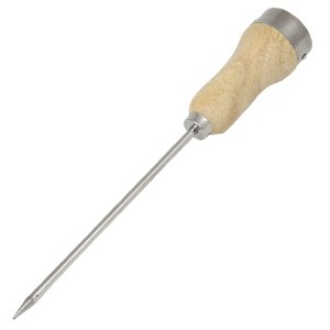 Chef Craft Plated Steel Ice Pick with Wood Handle - 1 of 2