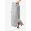 Woman Within Plus Size Petite Sport Knit Side-Slit Skirt - 4 of 4