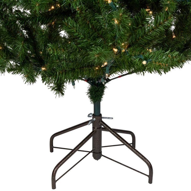 Northlight 6' Pre-Lit Medium Balsam Pine Artificial Christmas Tree, Clear Lights, 6 of 8