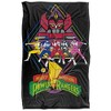 Kids' Power Rangers Megazord Rangers Silky Touch Blanket White 36X58 - 2 of 4