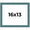 PosterPalooza | Simple Blue Picture Frame - UV Acrylic, Backing Board, Hanging Hardware Included - 2 of 4