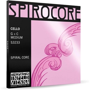 Thomastik-Infeld Spirocore Cello G&C Twin Set - Medium Tension - S3233 - Spiral Steel Core, Tungsten Wound - 1 of 1