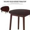 NicBex Wood Dining Table for 2-4, Side Table, Home and Kitchen Dining Table for Kitchen, Dining Room - 2 of 4