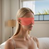 Unique Bargains Soft Ear-hook Eyes Sleep Mask 1 Pc - 2 of 4