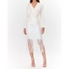 Women's Milana Sequin Fringe Midi Skirt - adelyn rae - 3 of 4