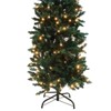 Christmas Tree, Artificial Christmas Tree – Easy 3-Step Setup, High-Quality PVC Blades, Sturdy Metal Base for Home Office Party Holiday Decor - 3 of 4