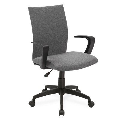 Linen Apostrophe Office Chair Gray - Leick Home