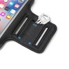 Insten Running Armband Cell Phone Holder for iPhone 13 Mini/12 Mini/SE (3rd 2nd Gen) (up to 5.5") - 3 of 4