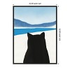 Amanti Art Car Fur Portrait by Little Dean Framed Canvas Wall Art - 3 of 4