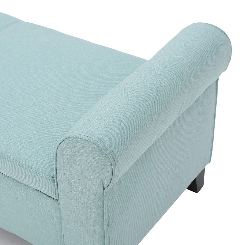 Hayes Armed Storage Ottoman Bench - Christopher Knight Home, 4 of 8