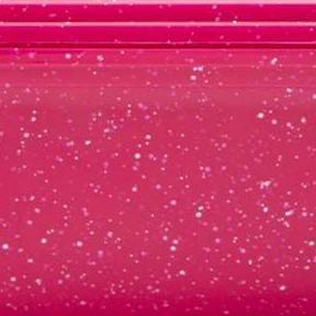 Deep Pink Sparkle Over Deep Pink Sparkle