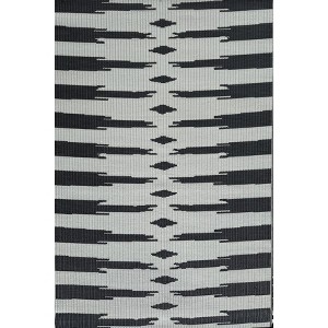 Mad Mats Aztec Black & Off White - 1 of 4