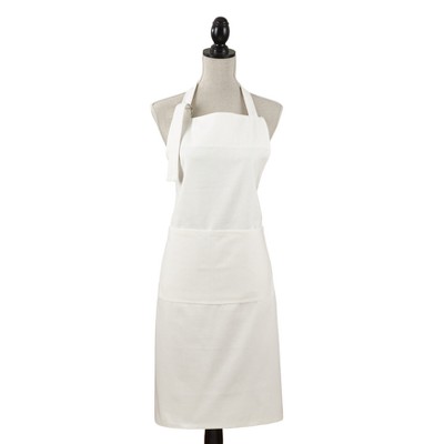 Cooking apron clearance white