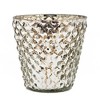 JUJABU Set of 4 Scented Joy Candles with Earl Grey Scent and Textured Glass Jars - 4 of 4