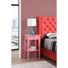 NicBex Nightstand with Storage Drawer Contemporary Side Table with Open Storage Shelf for Bedroom,Living Room - 2 of 4
