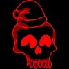 Men's Design By Humans Christmas love skull By Genthebunny T-Shirt - 2 of 4