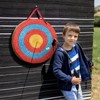 VEVOR Archery Target, 5 Layers 20" Arrow Target, Traditional Solid Straw Round Archery Target Shooting Bow, Hand-Made Arrows Target - 2 of 4