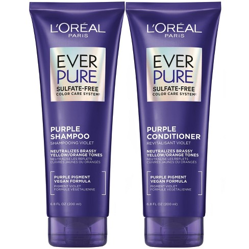 L'oreal Paris Everpure Sulfate Free Volume Shampoo - 8.5 Fl Oz : Target