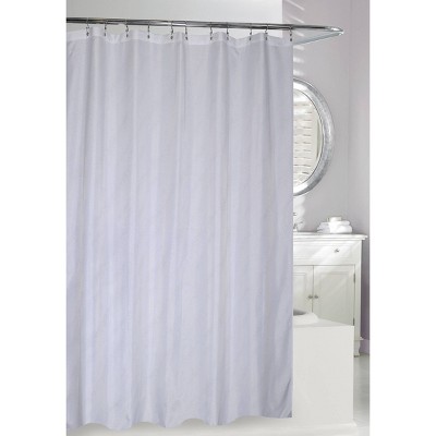 Sparkles Shower Curtain White/Silver - Moda at Home
