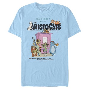 Men's Aristocats Movie Poster Meet The Cats T-Shirt - 1 of 4