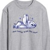 Men's - Disney - Lilo & Stitch Long Sleeve Graphic T-Shirt - 2 of 4